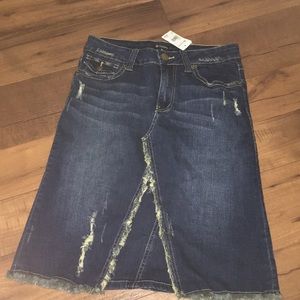 Denim skirt